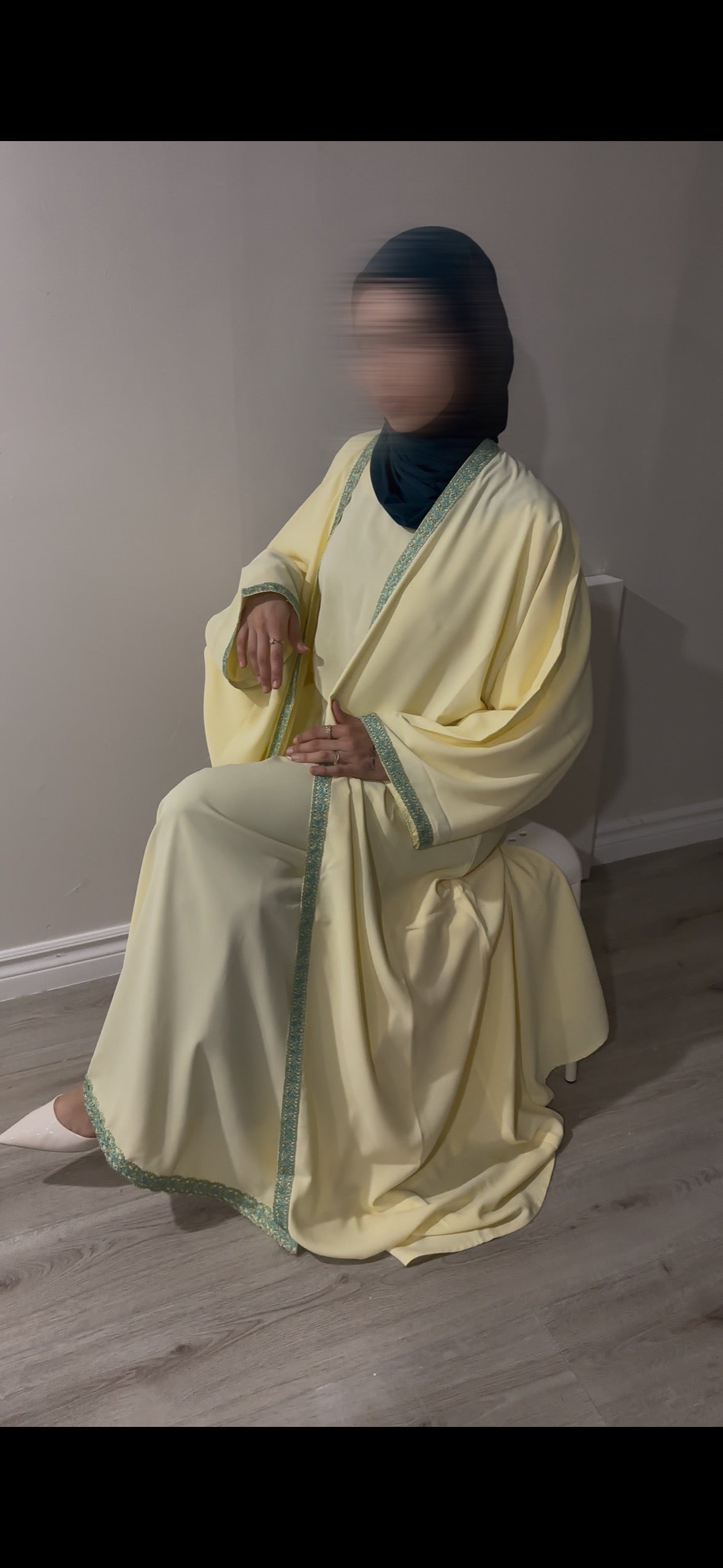 Bahia Abaya yellow