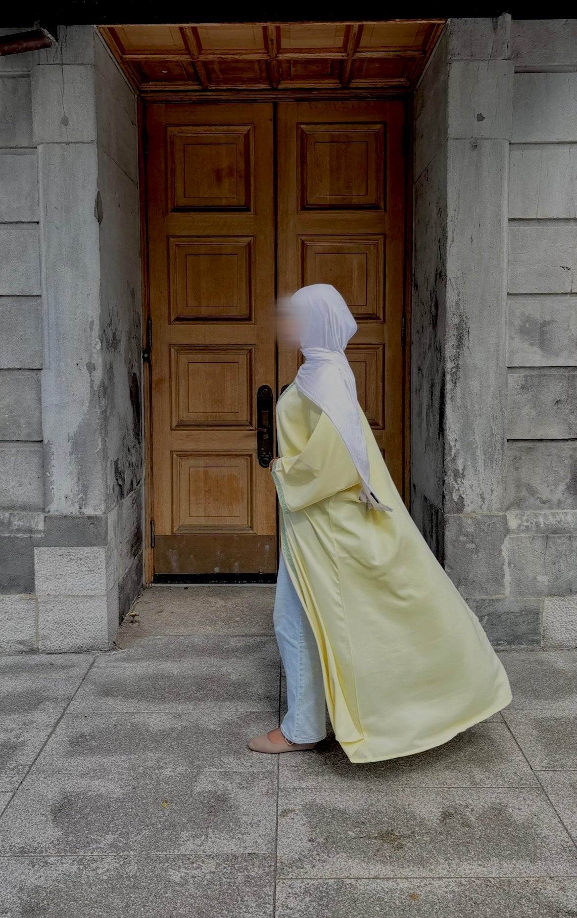 Bahia Abaya yellow